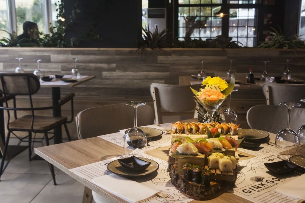 GINKGO_SUSHI_DECORAÇÃO CLEAN_BUFFET_LEIRIA_TIL MAGAZINE